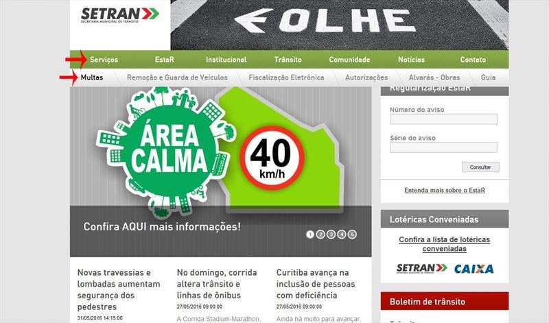 Setran passa a publicar na internet análises de defesas contra autuações
