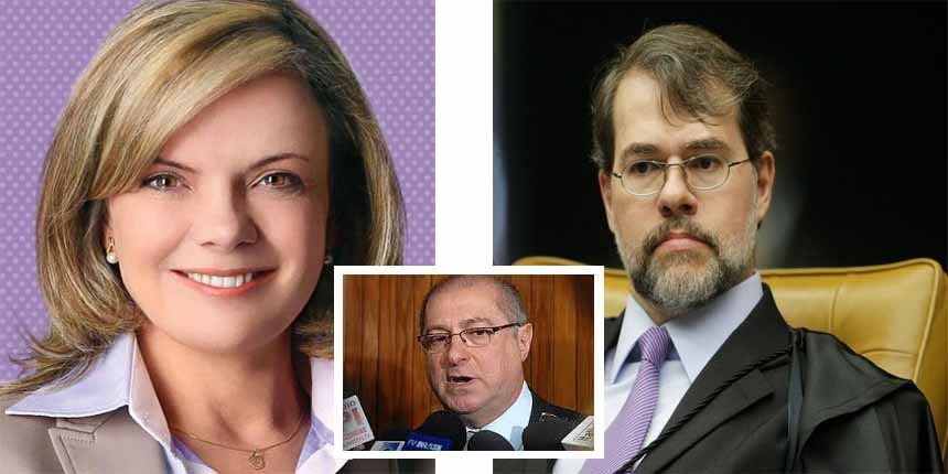 Toffoli vai decidir pedido para anular buscas no apartamento de Gleisi