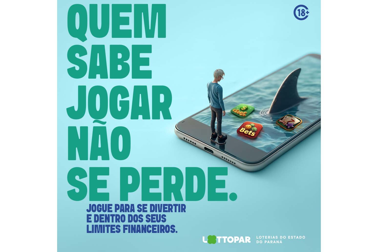 Entretenimento: campanha da Lottopar conscientiza população sobre jogo responsável