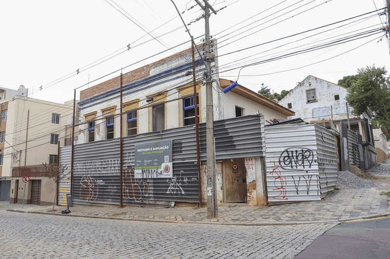 Antiga construção no São Francisco é restaurada para abrigar a nova sede do Centro de Referência Afro de Curitiba