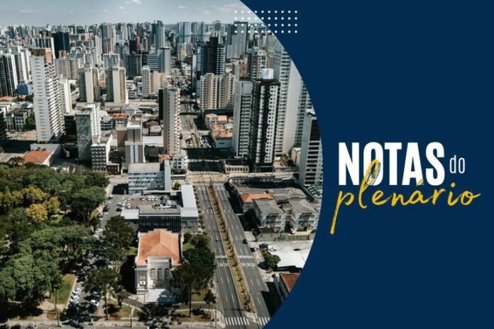 Notas da CMC: 11 temas levantados na Câmara de Curitiba neste 27 de agosto